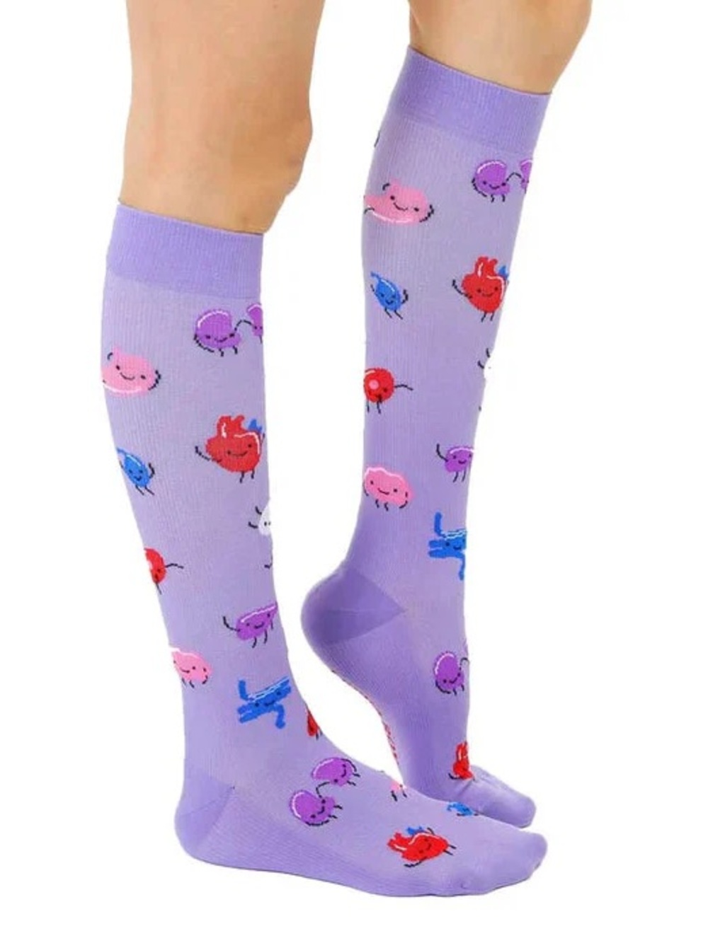 Organs Compression Knee High Socks for Youth and Petite Adults 15-20mmHg NWT